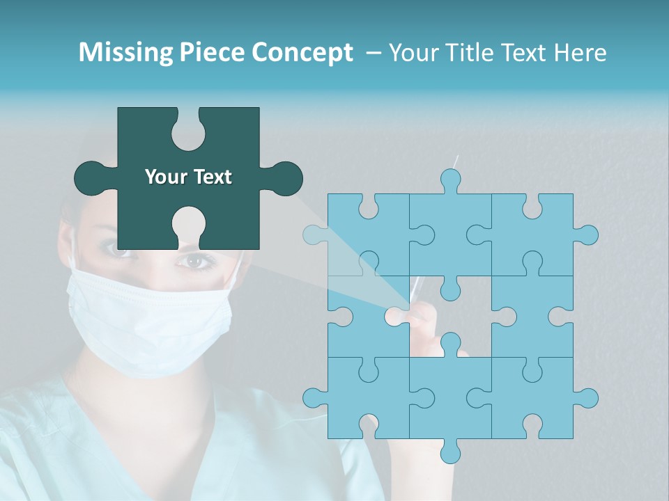 Prick Protective Lifting PowerPoint Template