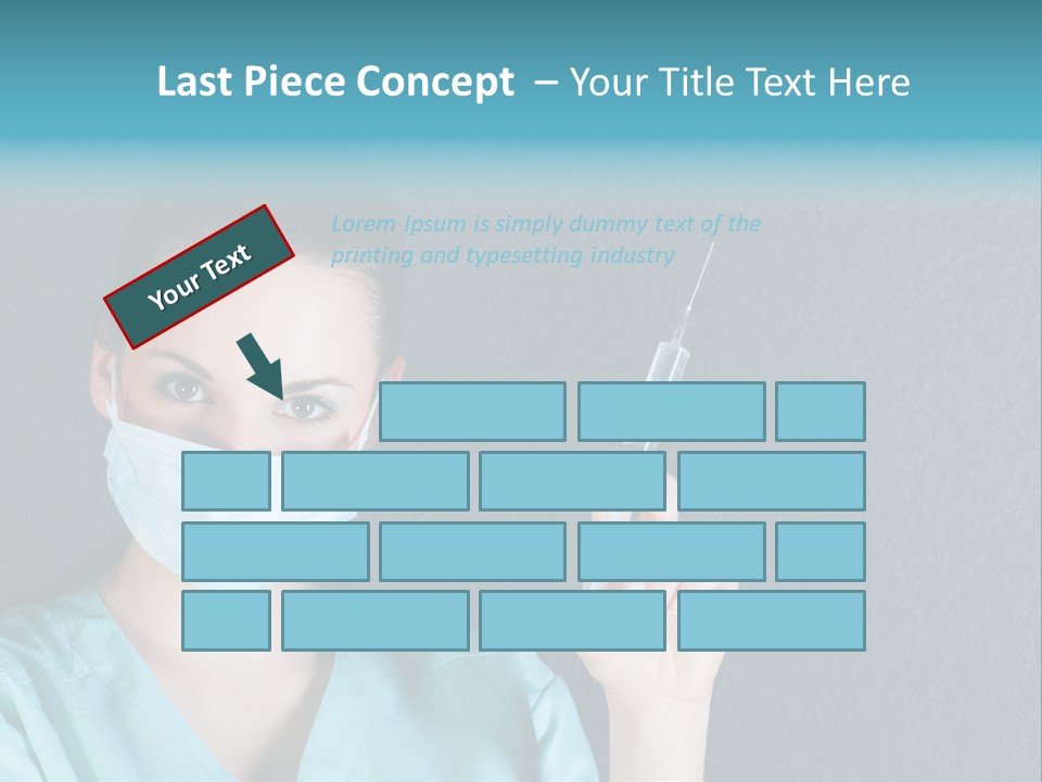 Prick Protective Lifting PowerPoint Template
