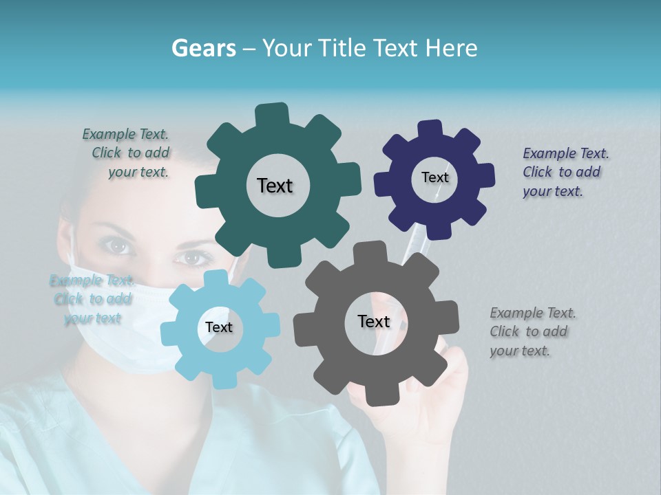 Prick Protective Lifting PowerPoint Template