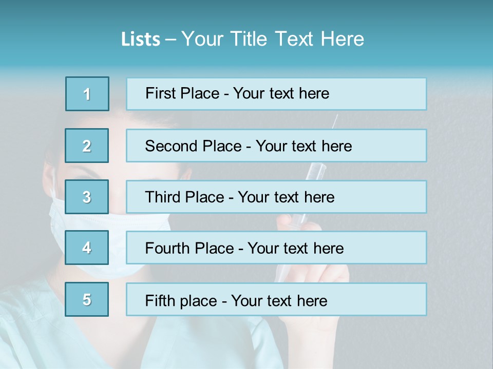 Prick Protective Lifting PowerPoint Template