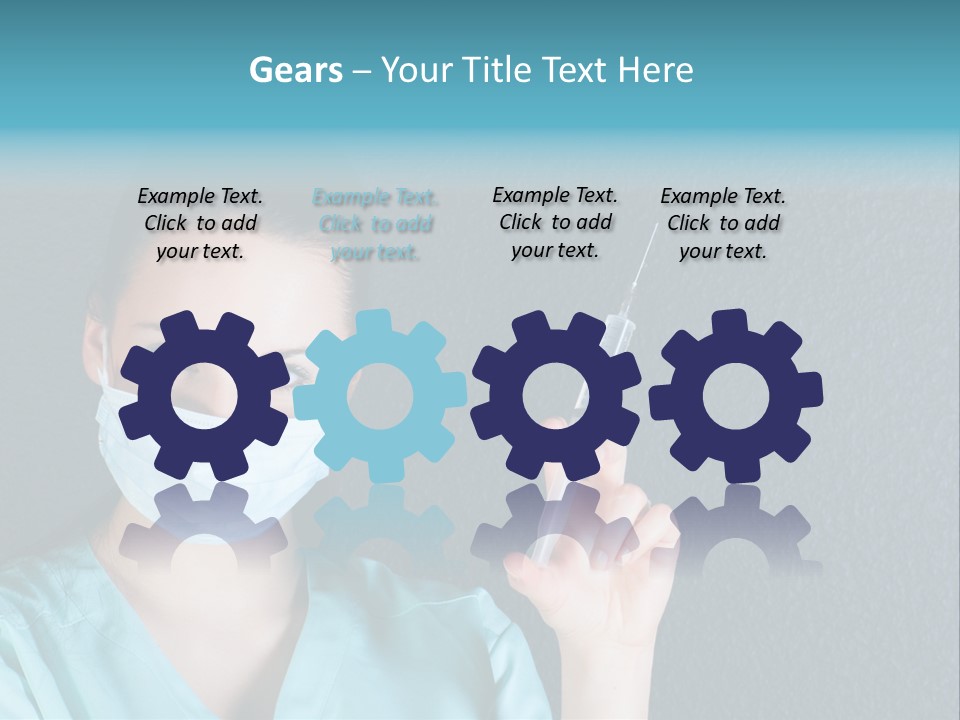 Prick Protective Lifting PowerPoint Template