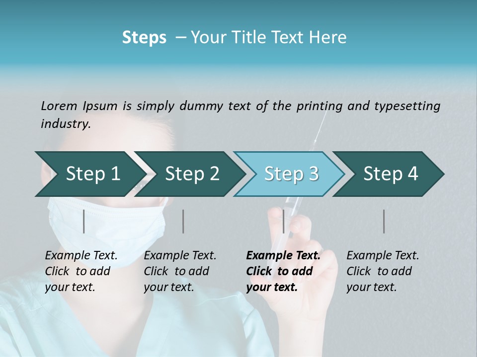 Prick Protective Lifting PowerPoint Template