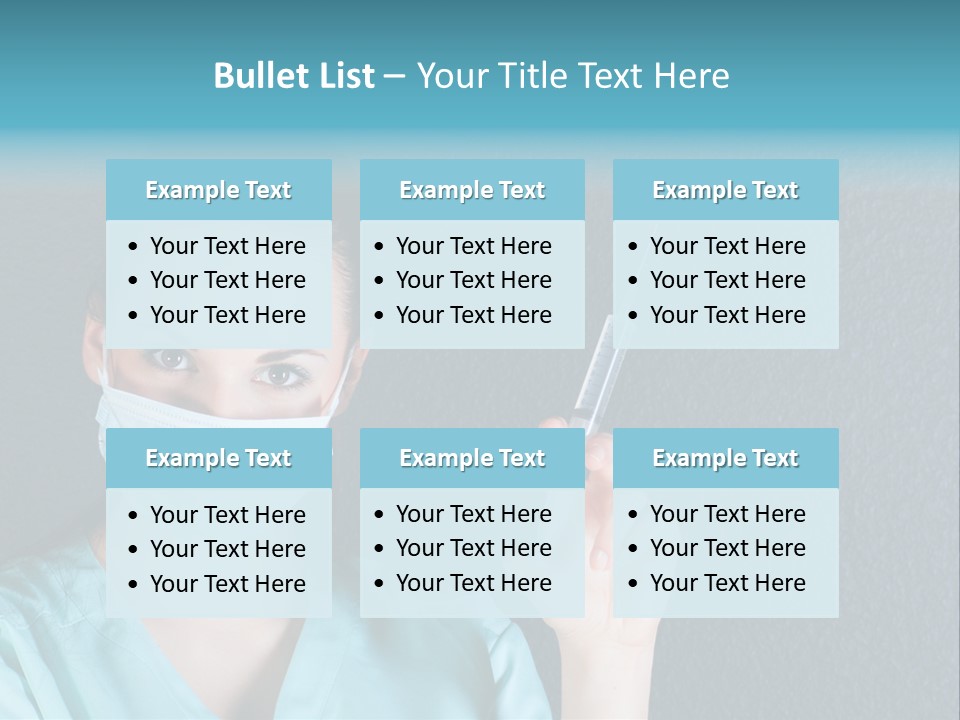 Prick Protective Lifting PowerPoint Template