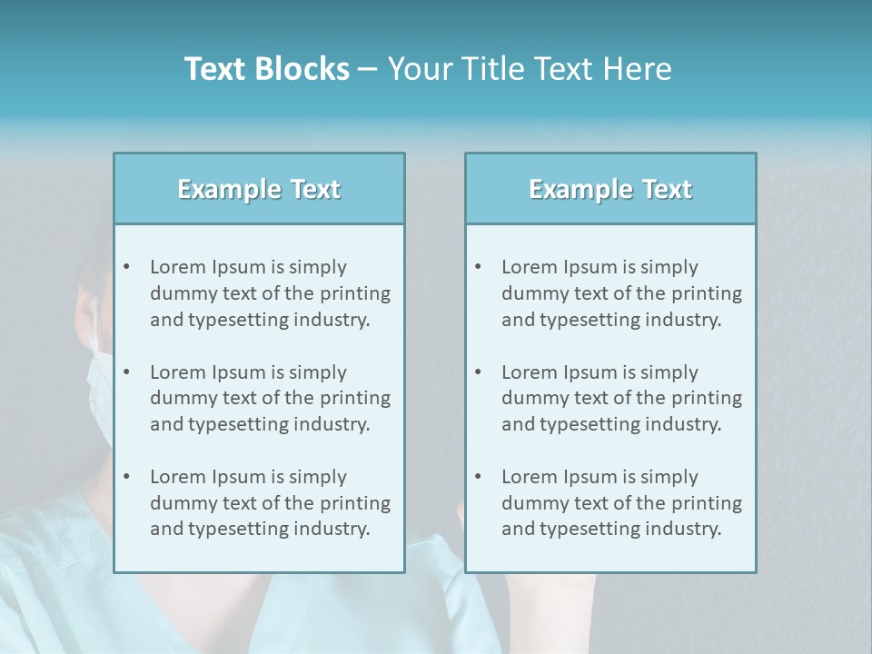 Prick Protective Lifting PowerPoint Template