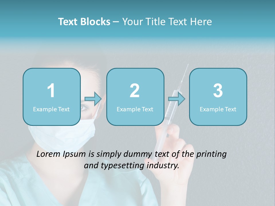 Prick Protective Lifting PowerPoint Template