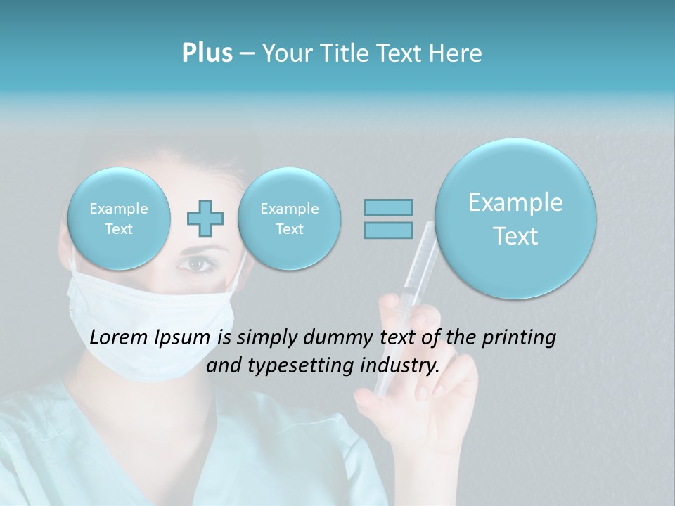 Prick Protective Lifting PowerPoint Template