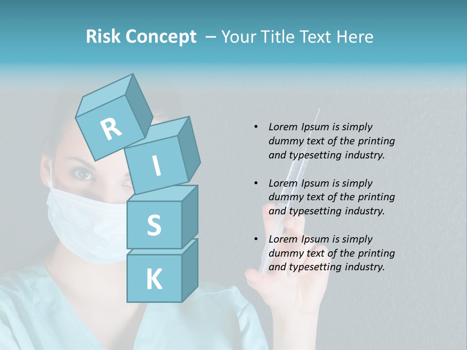 Prick Protective Lifting PowerPoint Template