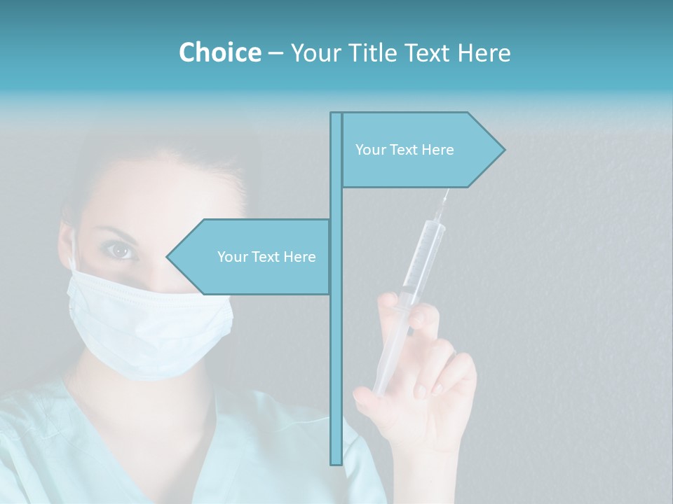 Prick Protective Lifting PowerPoint Template