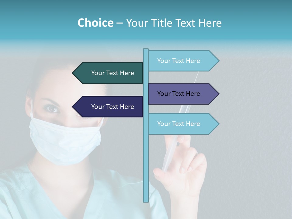 Prick Protective Lifting PowerPoint Template