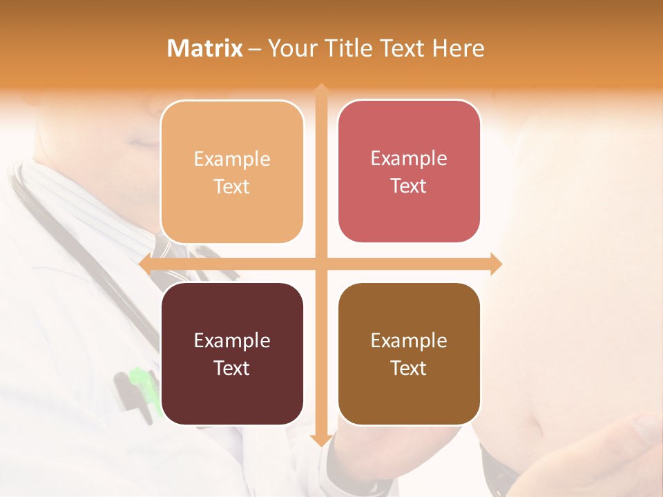 Unhealthy Uniform Distress PowerPoint Template