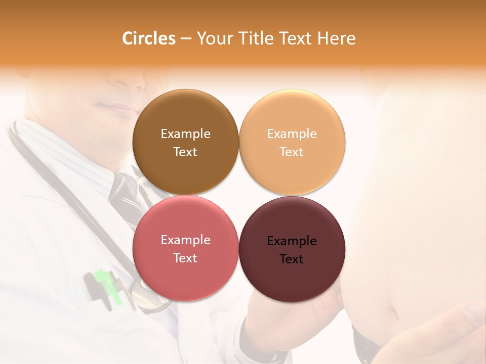 Unhealthy Uniform Distress PowerPoint Template