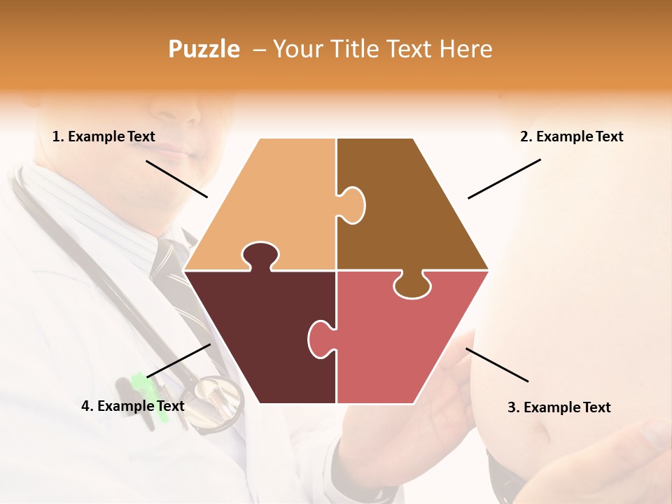 Unhealthy Uniform Distress PowerPoint Template