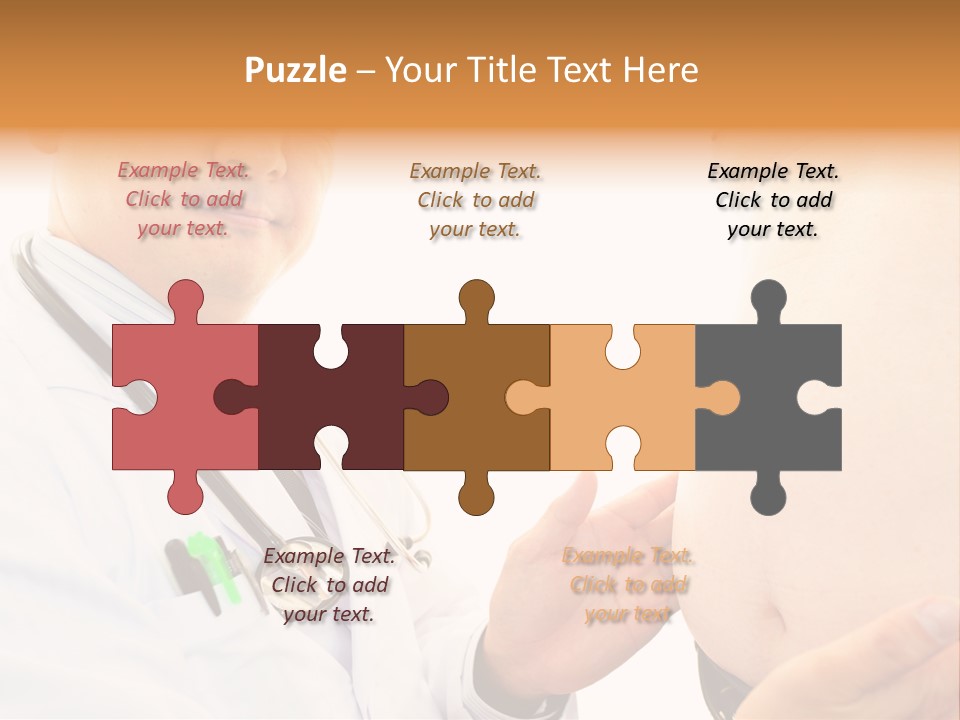 Unhealthy Uniform Distress PowerPoint Template