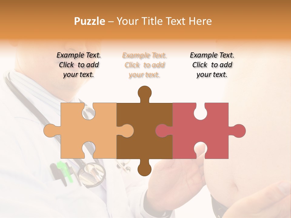 Unhealthy Uniform Distress PowerPoint Template