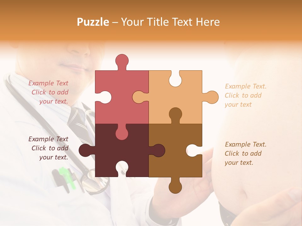 Unhealthy Uniform Distress PowerPoint Template