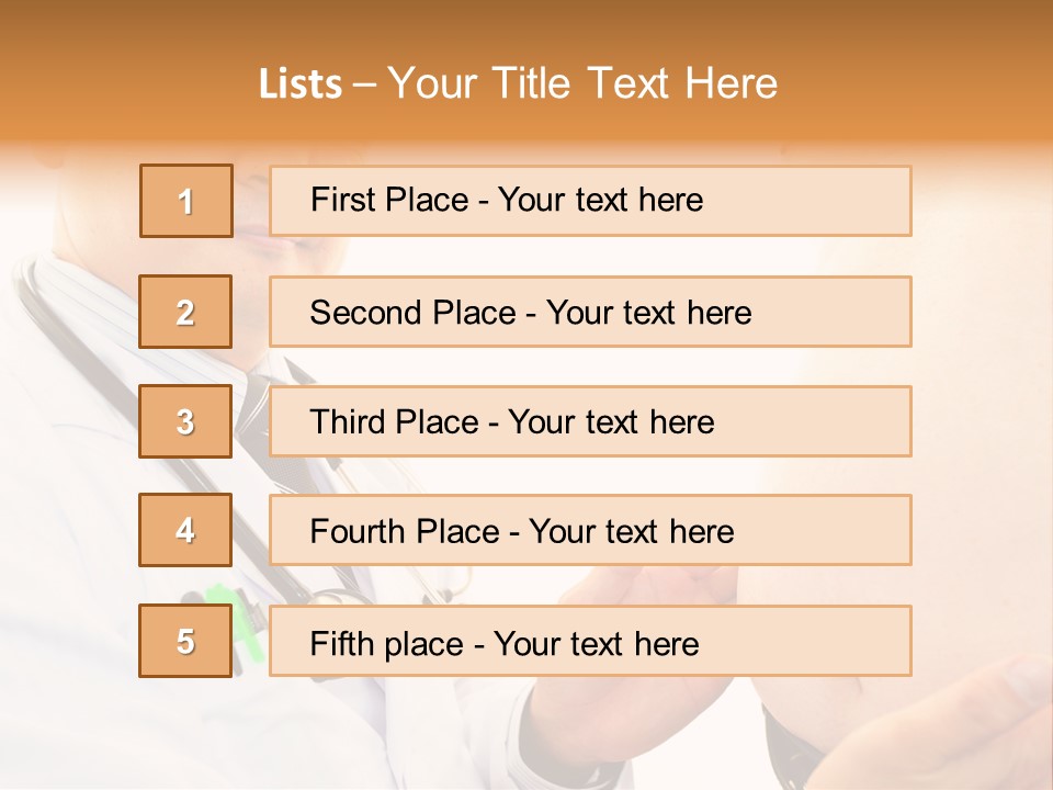 Unhealthy Uniform Distress PowerPoint Template