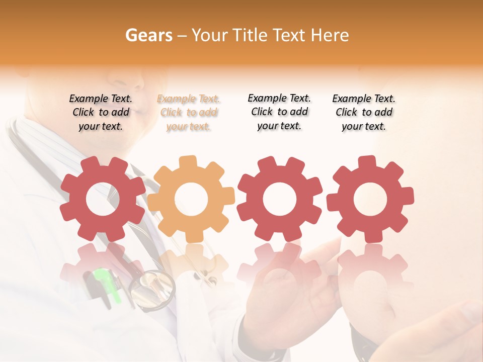 Unhealthy Uniform Distress PowerPoint Template