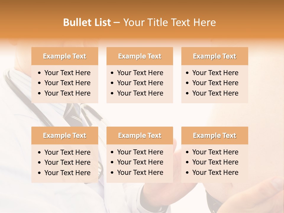 Unhealthy Uniform Distress PowerPoint Template