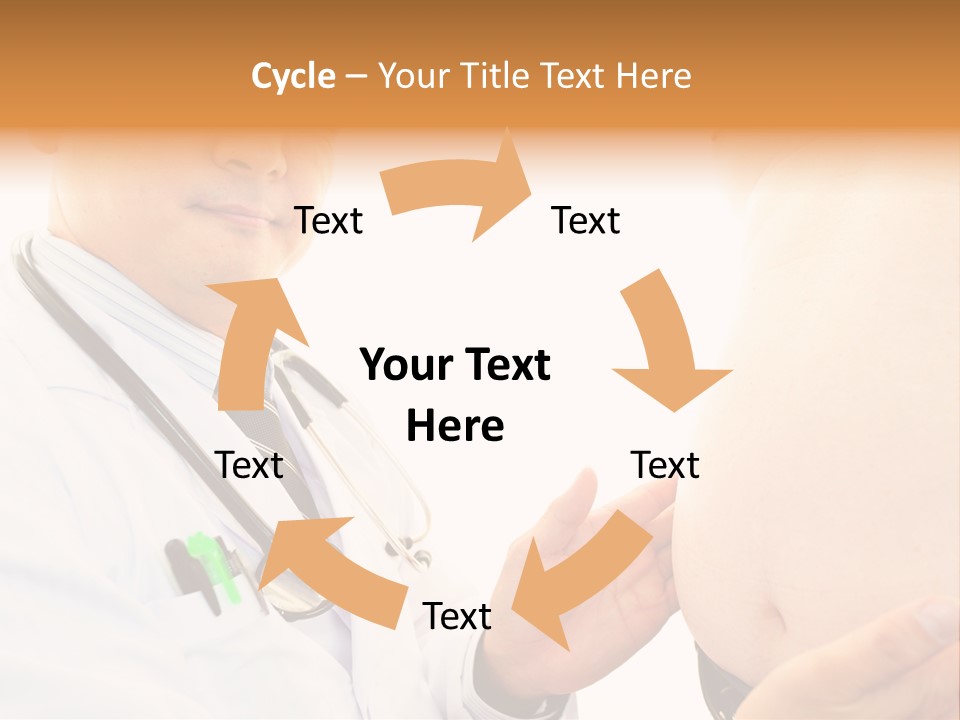 Unhealthy Uniform Distress PowerPoint Template