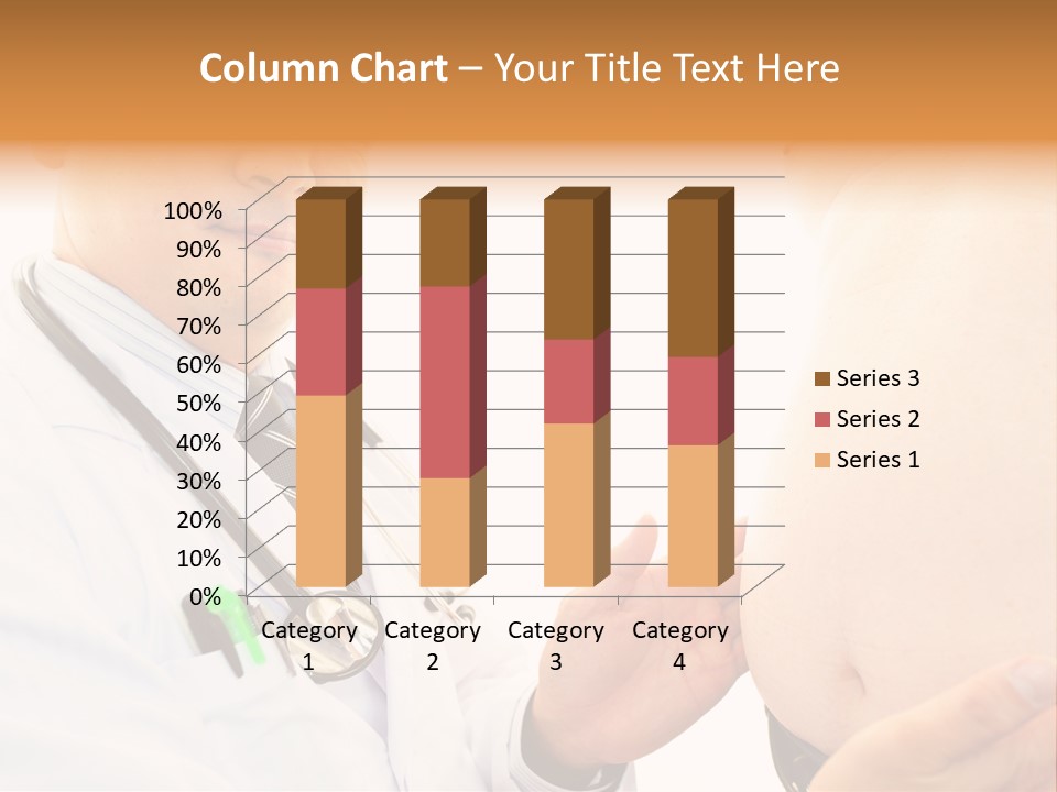 Unhealthy Uniform Distress PowerPoint Template