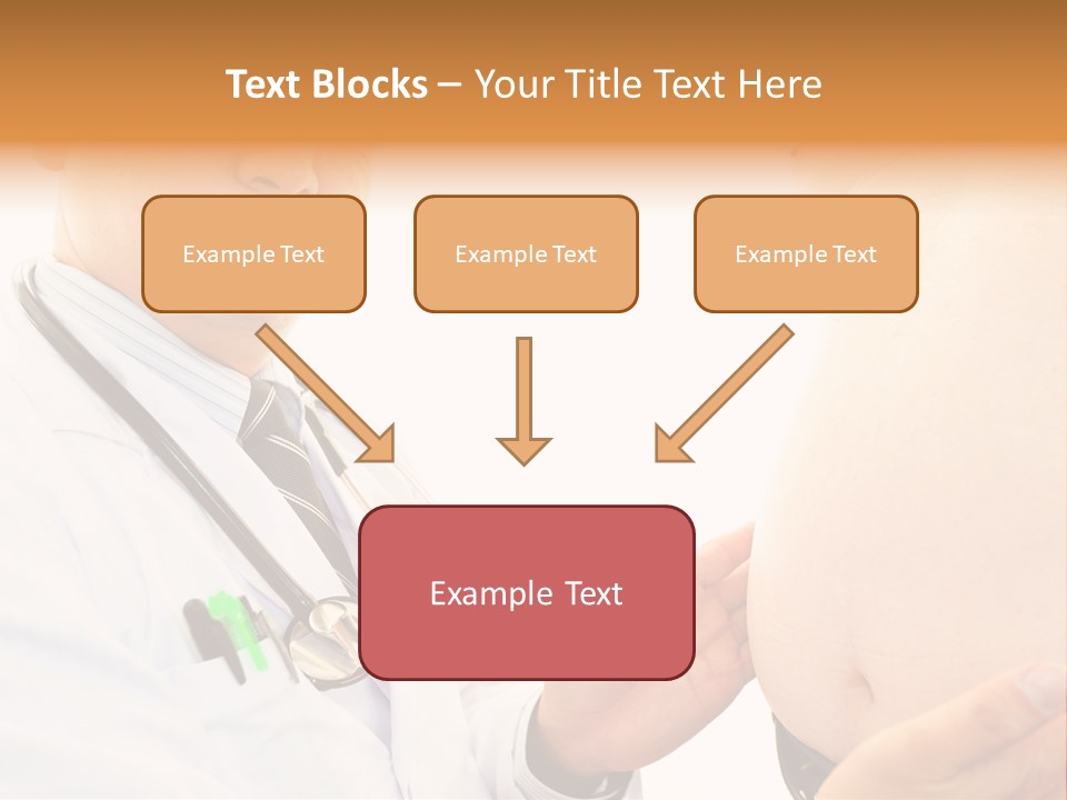 Unhealthy Uniform Distress PowerPoint Template