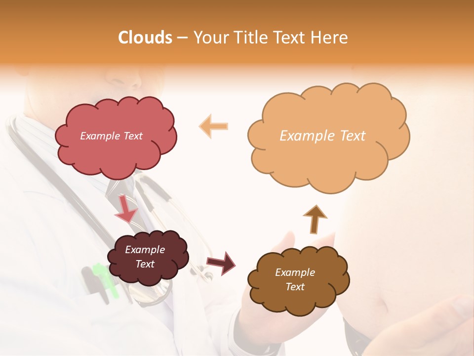 Unhealthy Uniform Distress PowerPoint Template