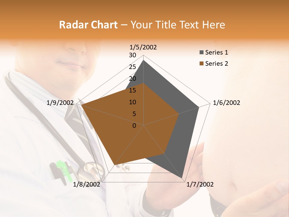 Unhealthy Uniform Distress PowerPoint Template