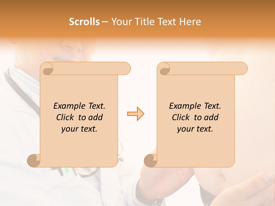 Unhealthy Uniform Distress PowerPoint Template