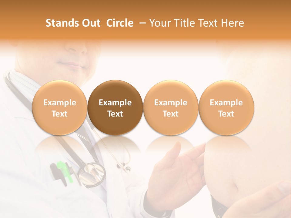 Unhealthy Uniform Distress PowerPoint Template