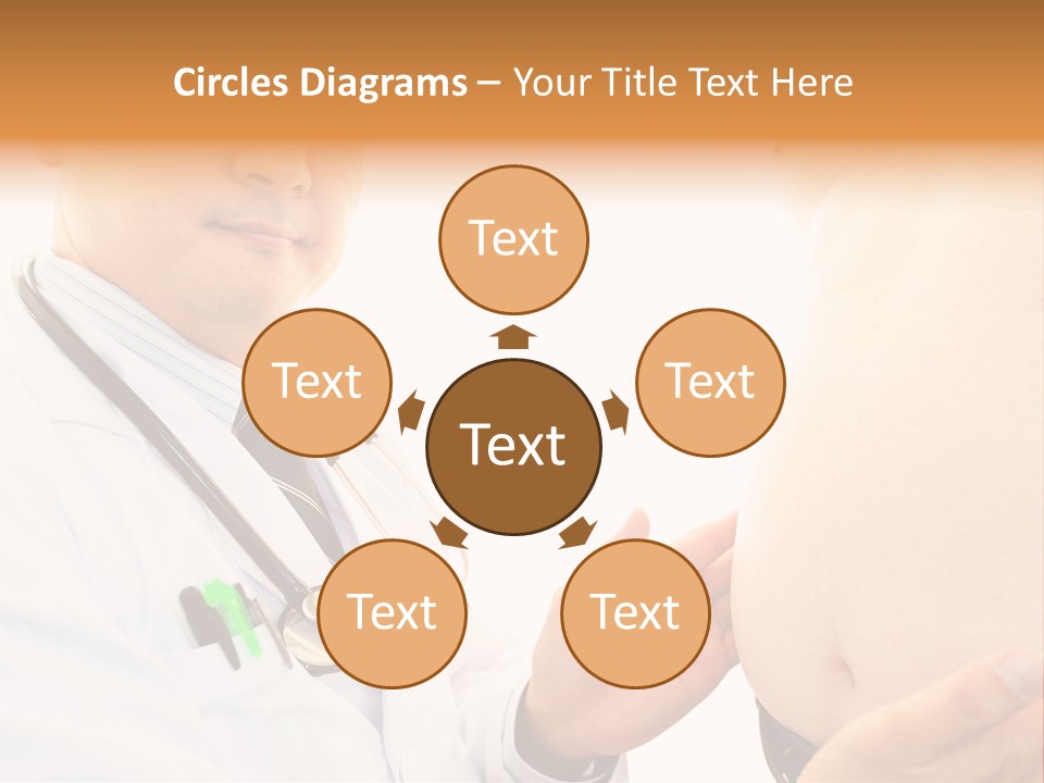 Unhealthy Uniform Distress PowerPoint Template