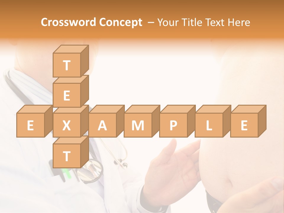 Unhealthy Uniform Distress PowerPoint Template