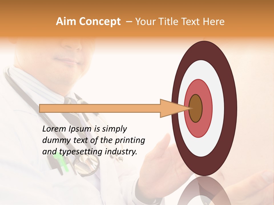 Unhealthy Uniform Distress PowerPoint Template