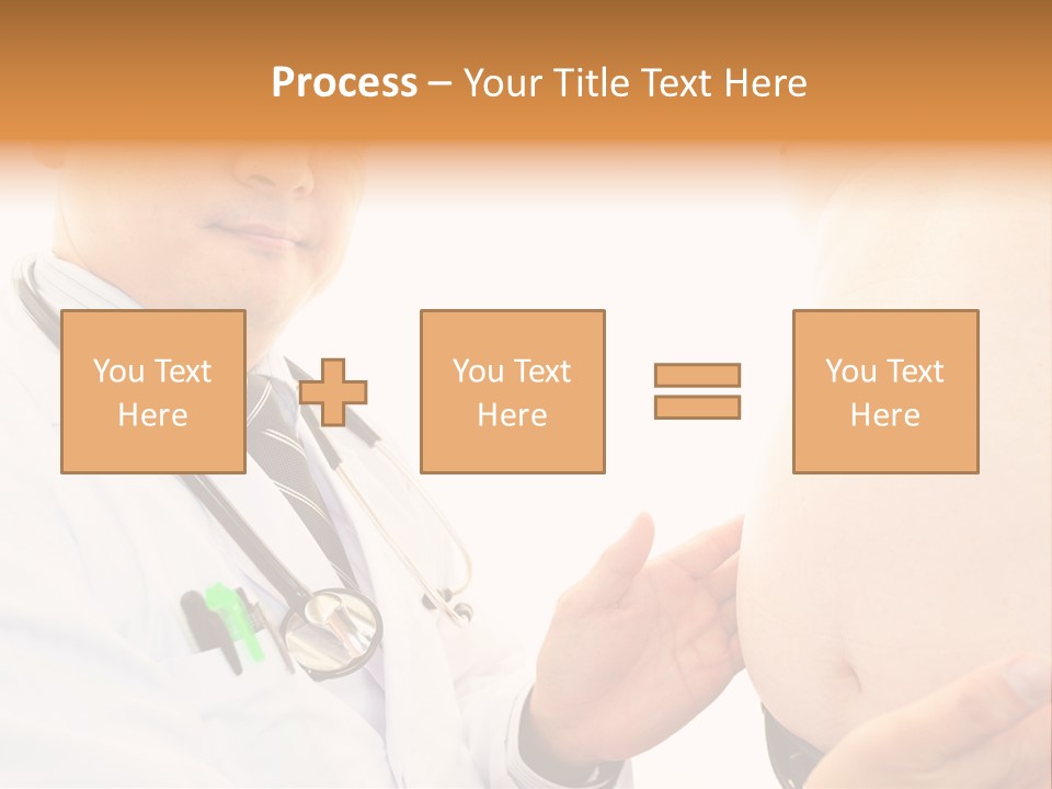 Unhealthy Uniform Distress PowerPoint Template
