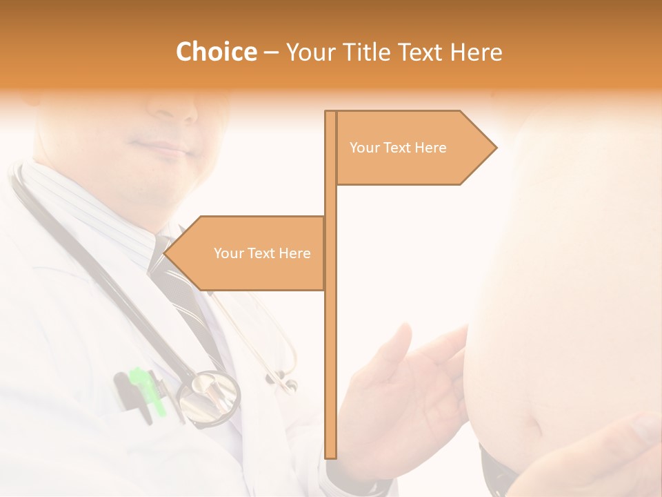 Unhealthy Uniform Distress PowerPoint Template