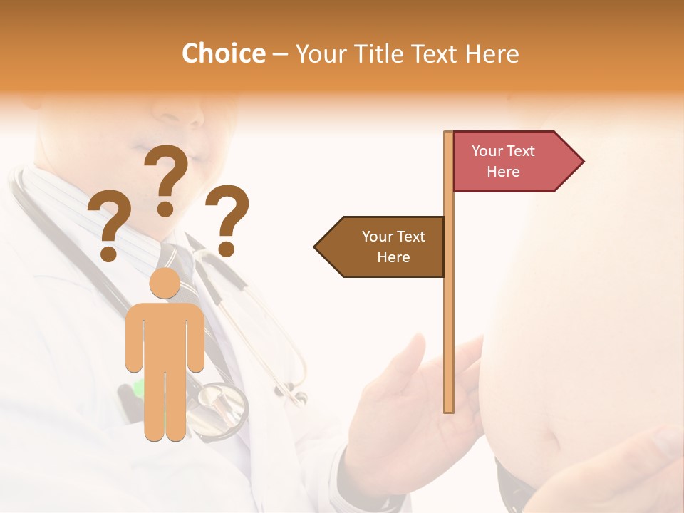 Unhealthy Uniform Distress PowerPoint Template