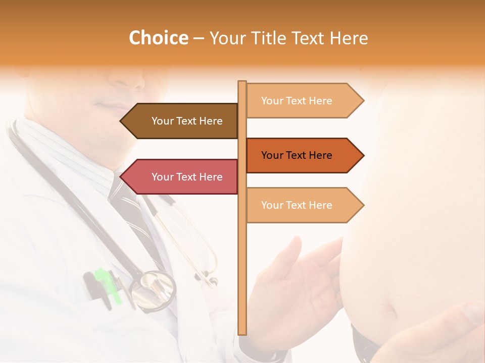Unhealthy Uniform Distress PowerPoint Template
