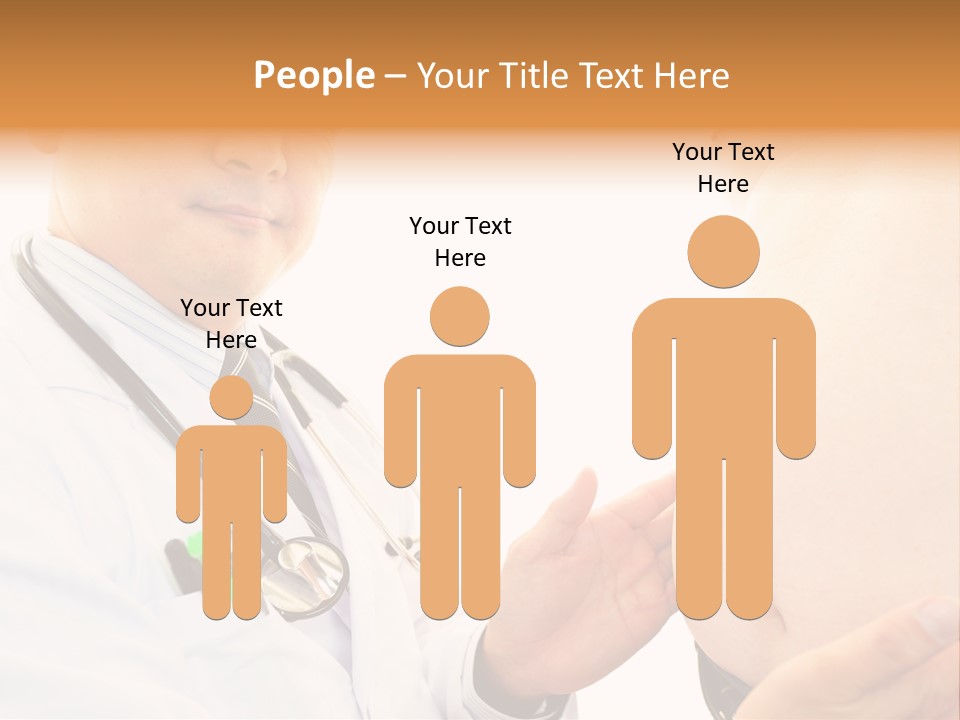 Unhealthy Uniform Distress PowerPoint Template