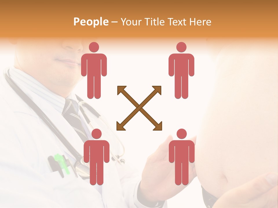 Unhealthy Uniform Distress PowerPoint Template