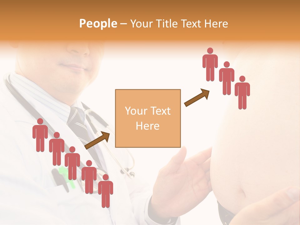 Unhealthy Uniform Distress PowerPoint Template