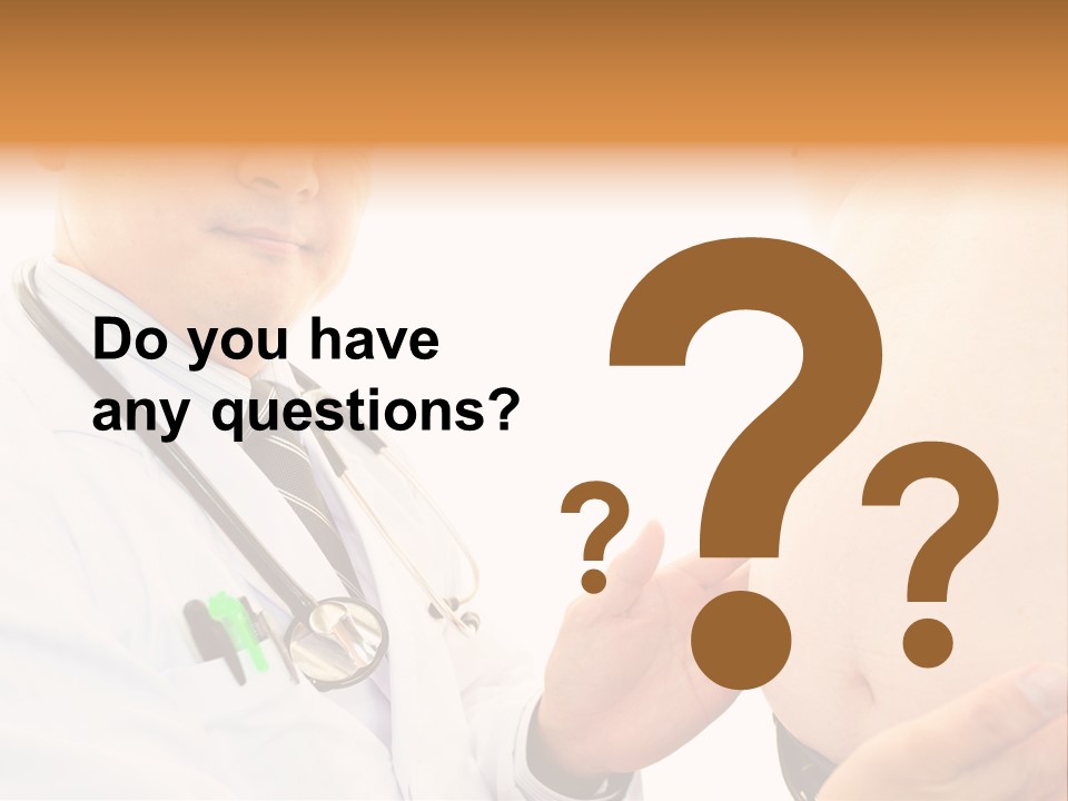 Unhealthy Uniform Distress PowerPoint Template