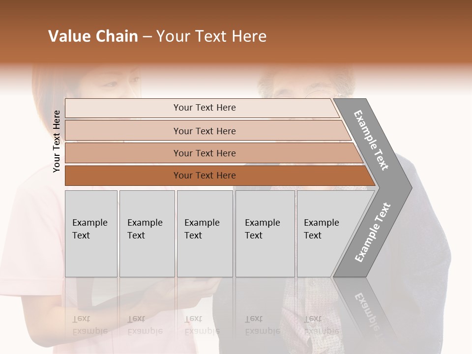 Model Senior Caregiver PowerPoint Template