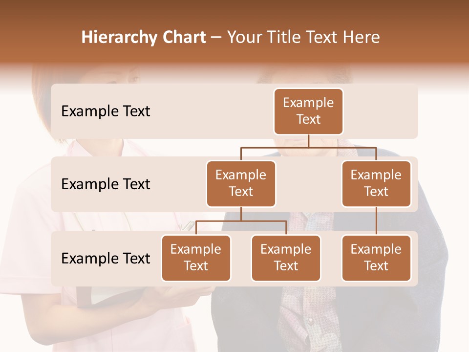 Model Senior Caregiver PowerPoint Template