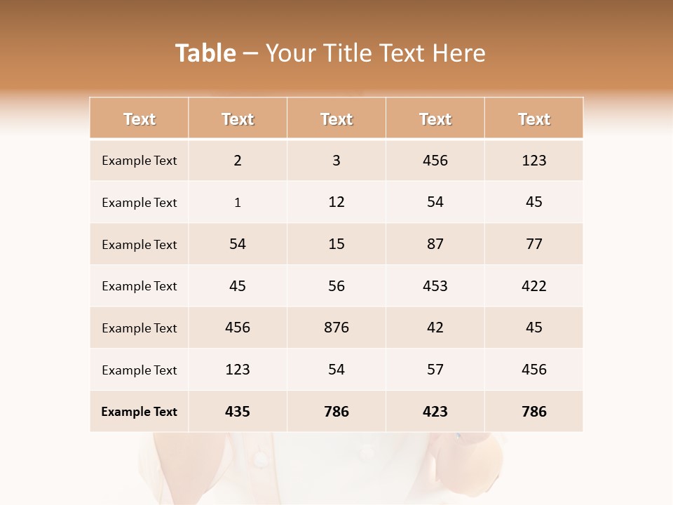 Beautiful Bar Pretty PowerPoint Template
