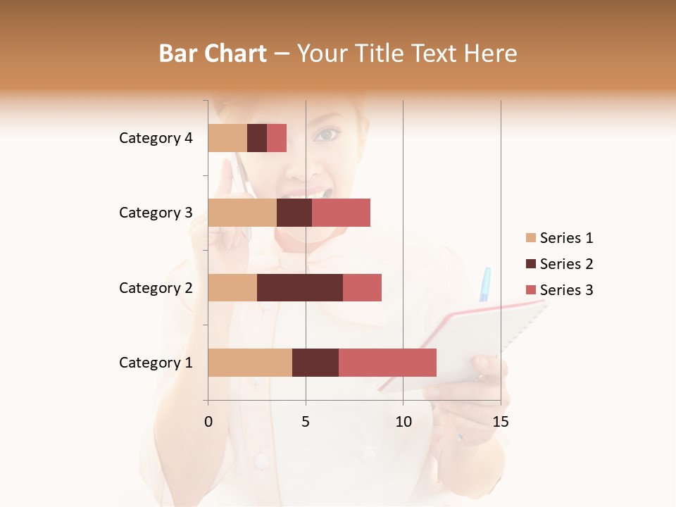 Beautiful Bar Pretty PowerPoint Template