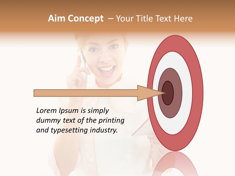 Beautiful Bar Pretty PowerPoint Template