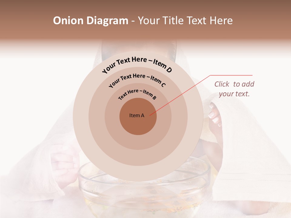 Body Facial Steam Treatment Beauty PowerPoint Template