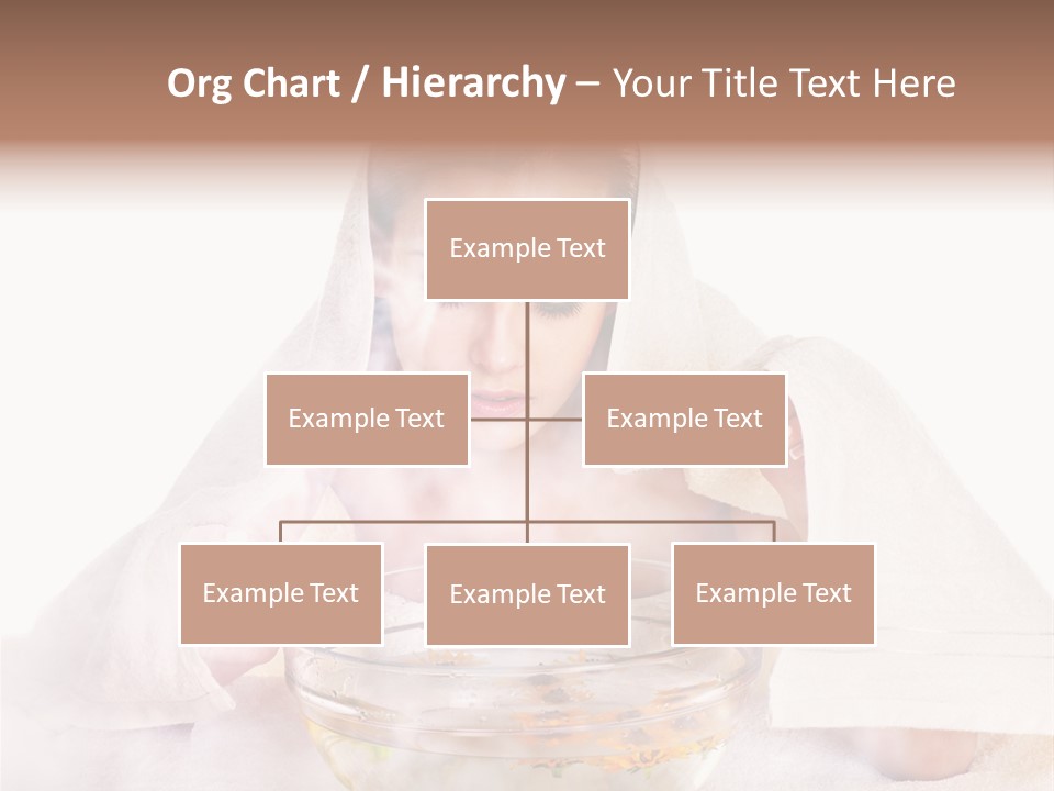 Body Facial Steam Treatment Beauty PowerPoint Template