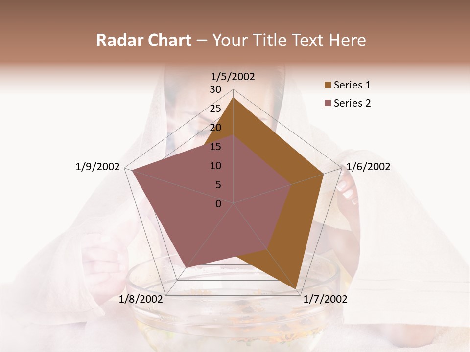 Body Facial Steam Treatment Beauty PowerPoint Template