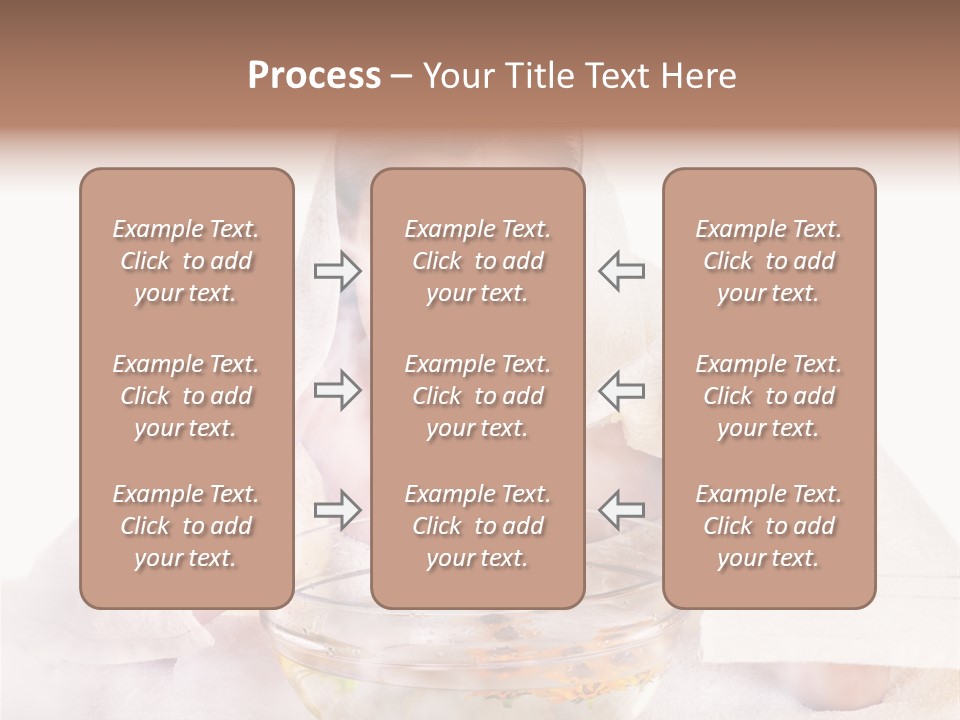 Body Facial Steam Treatment Beauty PowerPoint Template