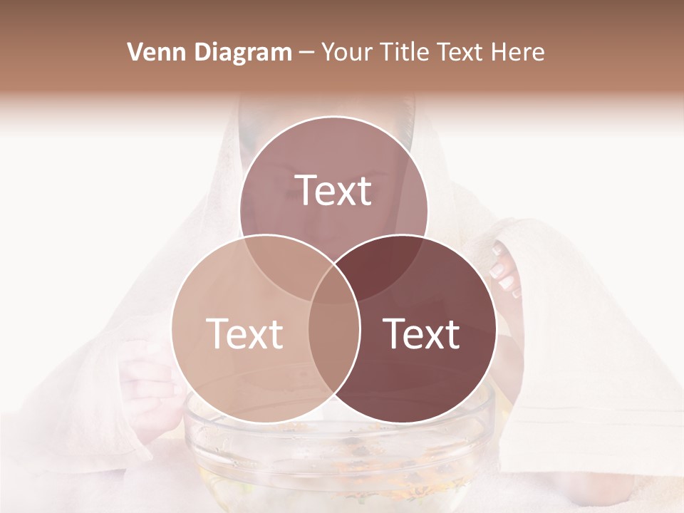 Body Facial Steam Treatment Beauty PowerPoint Template